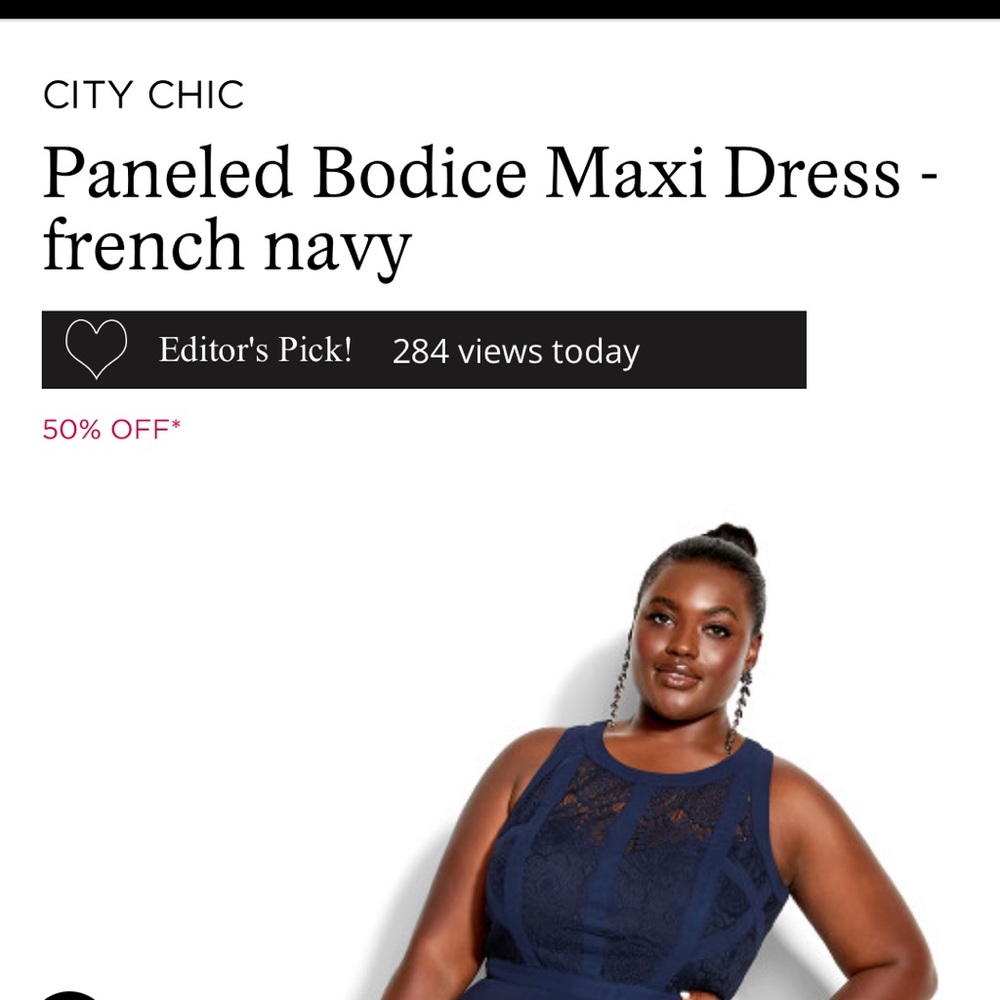 Navy Blue Dress